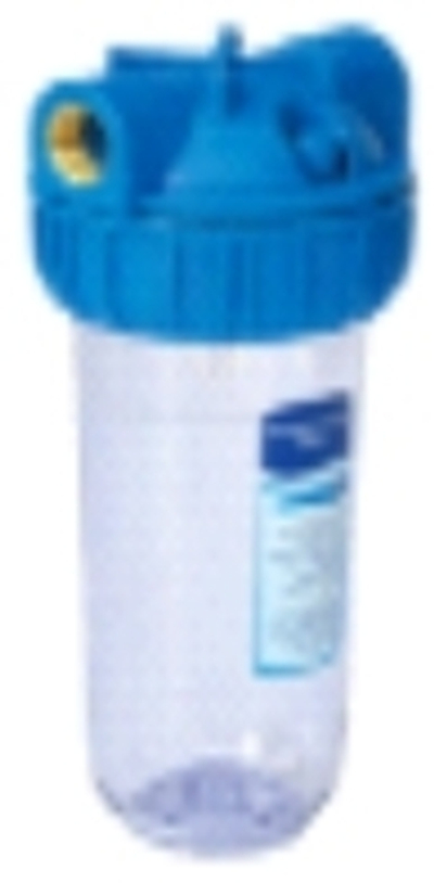 Колбовый фильтр с НАК. гайкой  1" с картриджем  АКВАСТИЛЬ  (8/1шт)