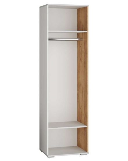 Гостиная модульная ОСКАР-18-6 белый / дуб крафт золотой