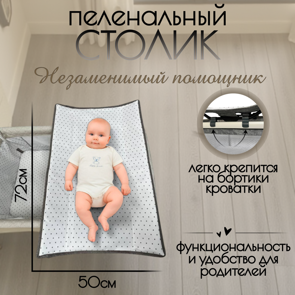 Детская кроватка 5в1 Elva