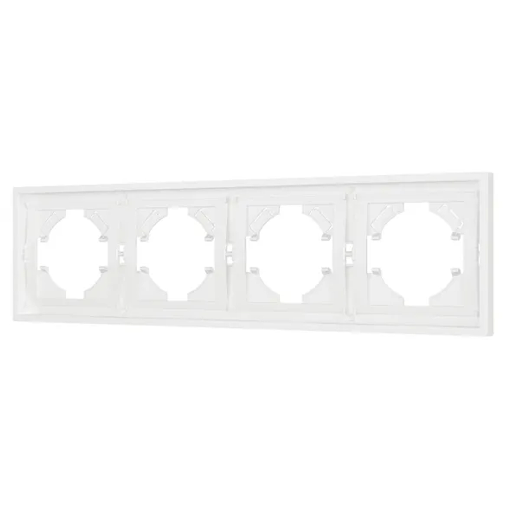 Рамка пластиковая FRM-TENDO-SFPL-4-WH (Arlight, -) 054656