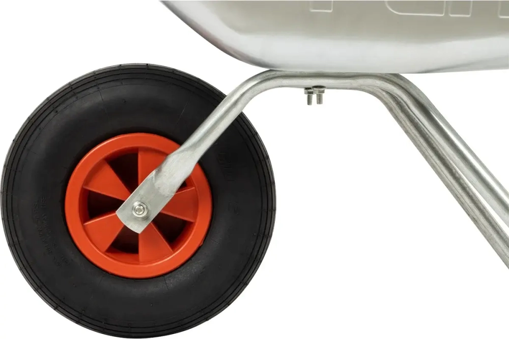 Тачка садовая WB 4701 в т/у (грузоподъемность 80 кг, 65 литров, оцинкованный кузов 0,5мм). 092794-SK