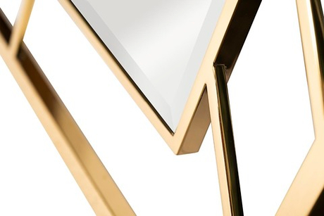 Зеркало декоративное 71х91см Garda Decor в металлической раме цвета золото