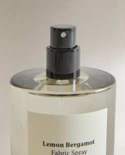 Zara Home Ароматический спрей для тканей и одежды Lemon Bergamot 100 мл, освежитель, аромат свежий цитрусовый