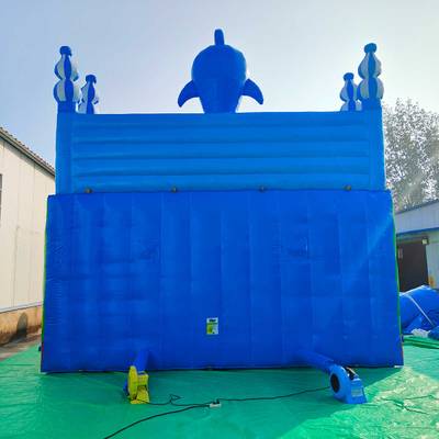 Коммерческий надувной батут «Морские приключения 2» 12*6*5 м