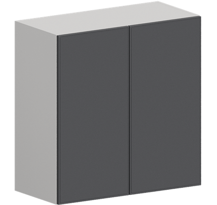 Кухня Модуль ШВ 700 Ликата / Графит Софт