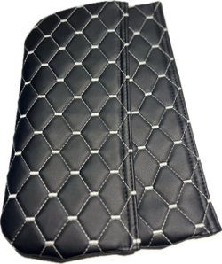 Чехлы на козырьки УАЗ 469, УАЗ "Хантер", УАЗ 452 "Буханка"(белая нить Рубин)