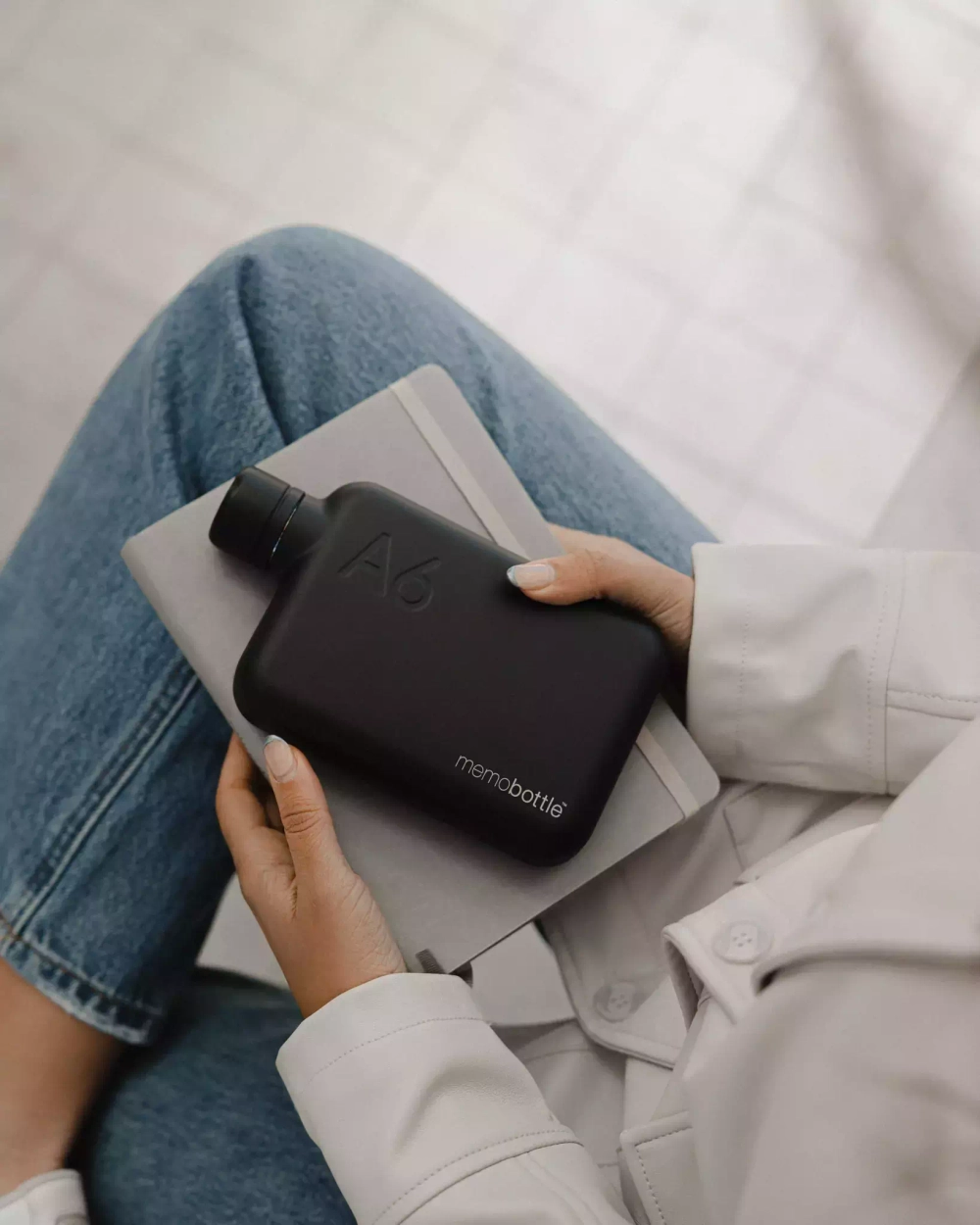 Бутылка Memobottle Stainless Steel A6