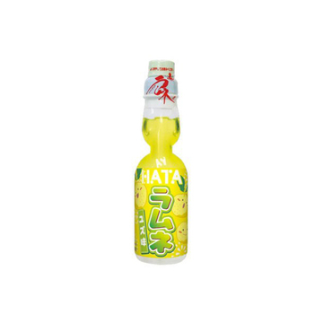 Напиток Рамунэ вкус юдзу "HATA KOSEN Ramune", 200 мл, Япония