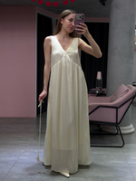 Платье April лимонный