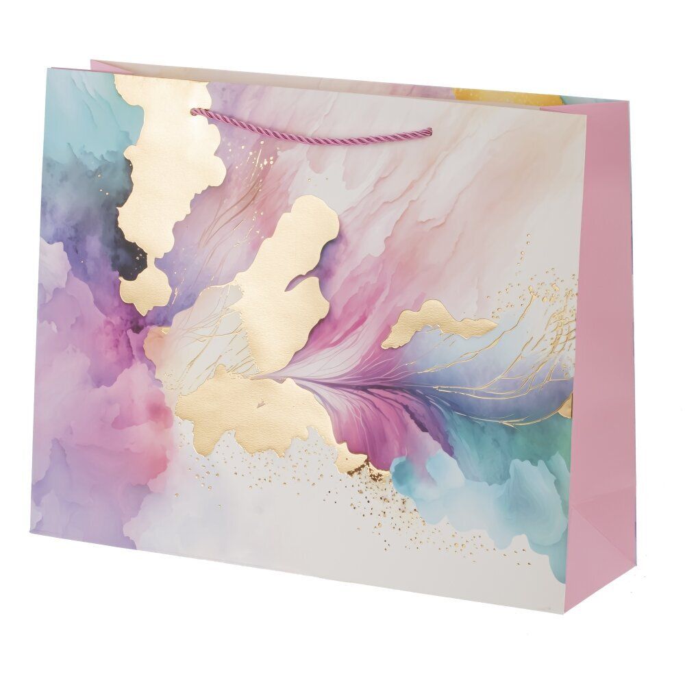 GAEM Пакет подарочный (бумага 210г/м2, блок микс 12шт), L39 W11 H30 см, 4в.