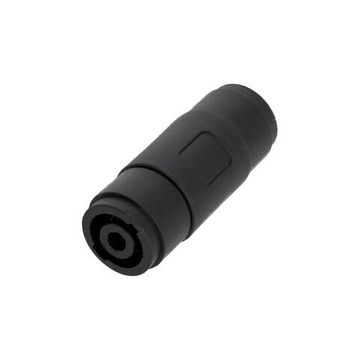 Adam Hall K4ASM4SM4 - адаптер Speakon (F) - Speakon (F), черный