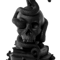 Канделябр Giant Burlesque Skull Black 14873 NER