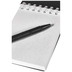 Lig Mini набор из блокнота в мягкой обложке из переработанного пластика и шариковой ручки (синие чернила)