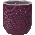 Кашпо для цветов пластиковое 2л d-14,5см «Fleurs» Пурпурный