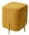 Пуф для гостиной ARES BLUVEL-68 YELLOW / GOLD