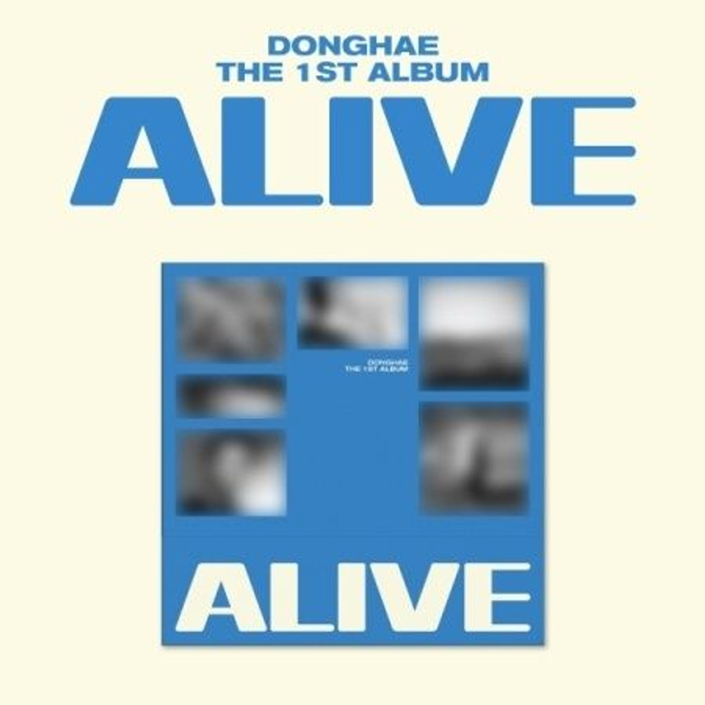 (ПРЕДЗАКАЗ) Альбом DONGHAE - ALIVE 1st Album PHOTOBOOK Version