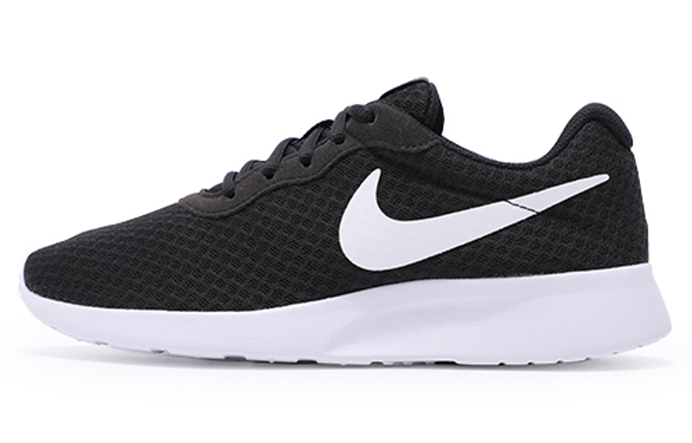 Nike Tanjun Classic Low Trend Sports Casual Shoes Women's Black and White