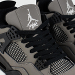 Кроссовки Nike Air Jordan 4 Grey / Black Ftwr. New