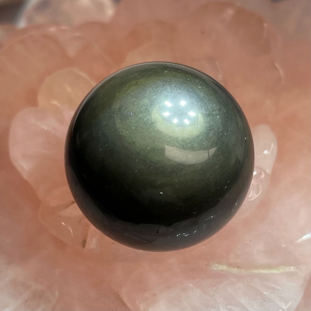 48969 Обсидиан Радужный Шар 22мм