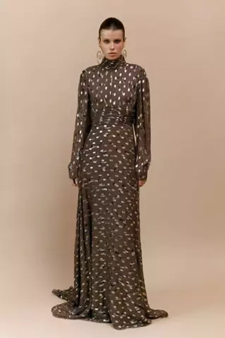 Платье из шифона