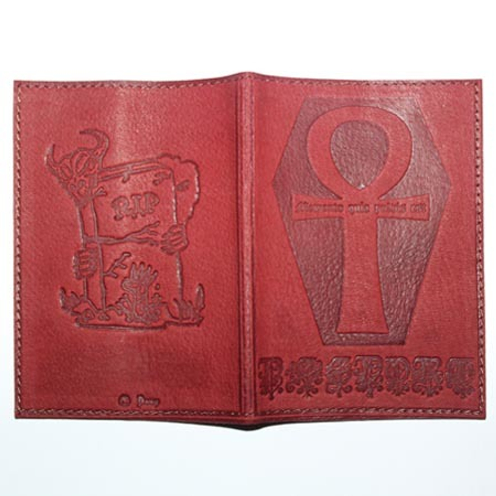 Обложка для паспорта крест Анкх
