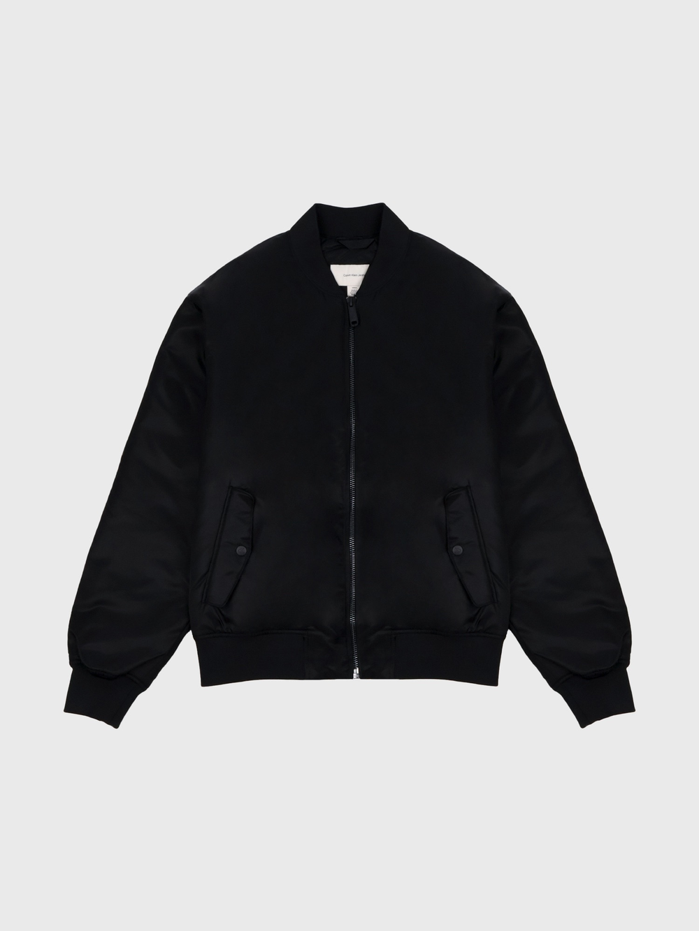 Утепленный Бомбер Calvin Klein Twill Nylon Black