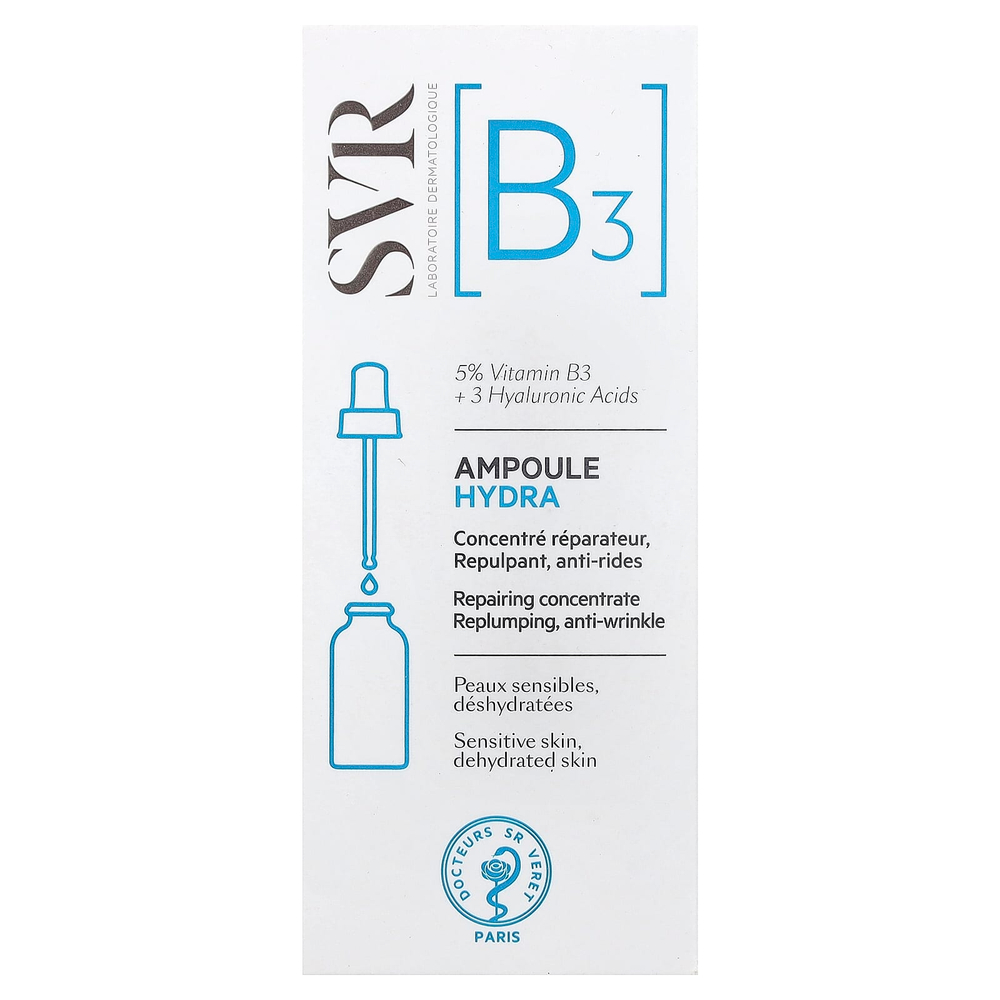 SVR, [B3] Ampoule Hydra, 30 мл (1 жидк. унция)