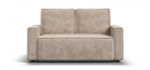 Диван Норд двухместный Велюр Алькантара пепел