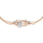 Браслет из комбинированного золота c натуральными топазами white Артикул: 05-0750-00-201-1111