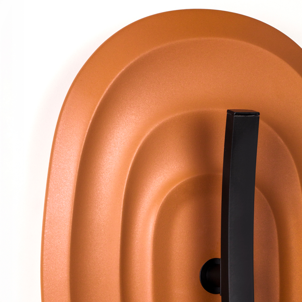 609641 Бра ERICA 5W SMD LED 60LM G КОРИЧНЕВЫЙ/ЧЕРНЫЙ 3000K