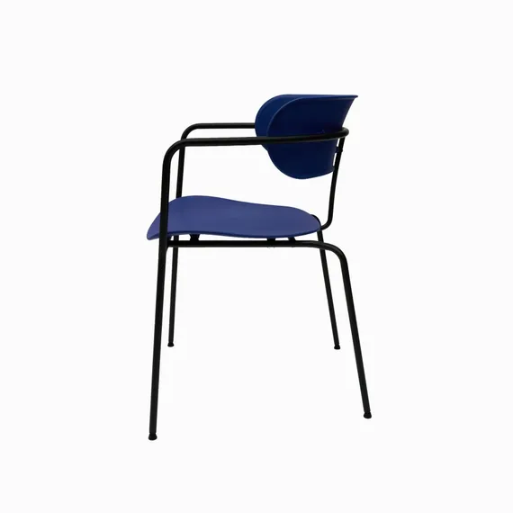 Стул Pedigree Arm Plastic синий
