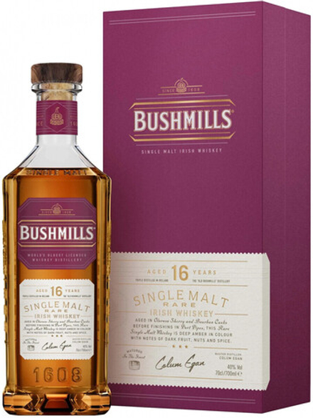 Виски Bushmills 16 Years Old, gift box, 0.7 л