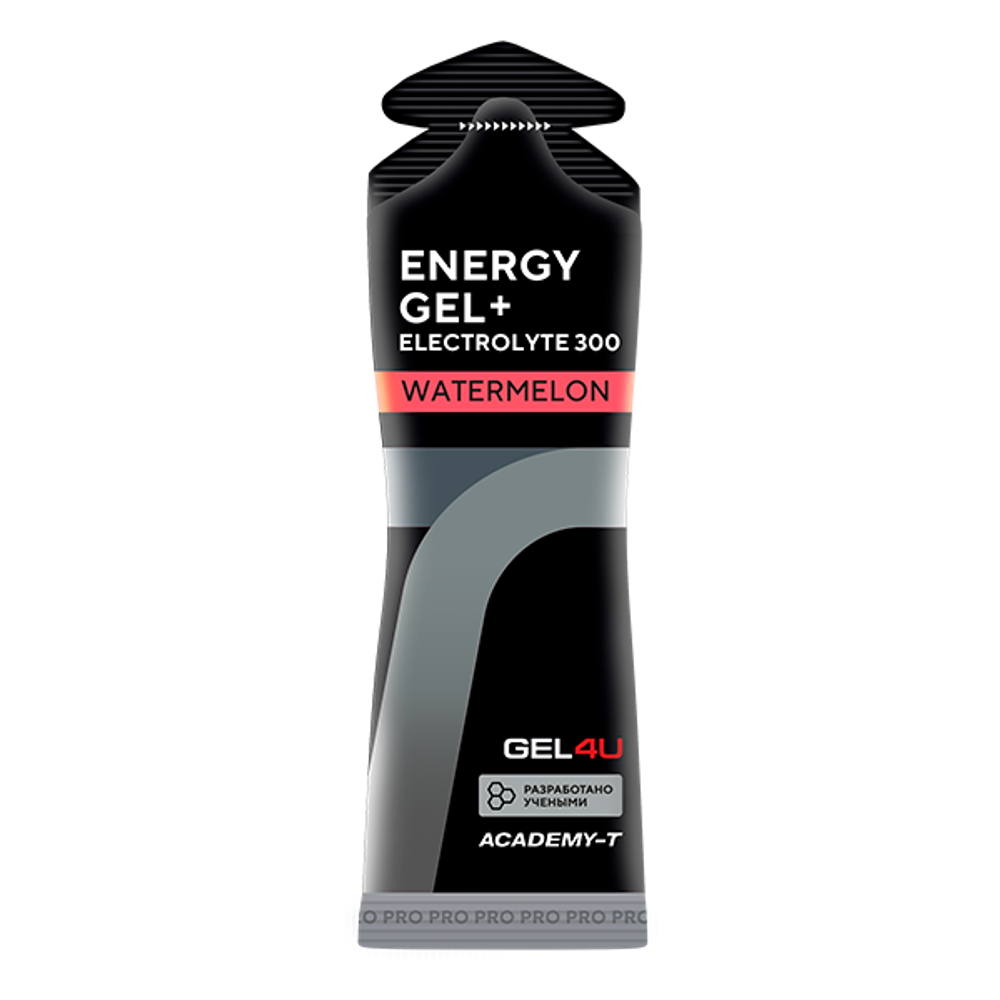 Гель энергетический углеводный с электролитами GEL4U Арбуз 60гр