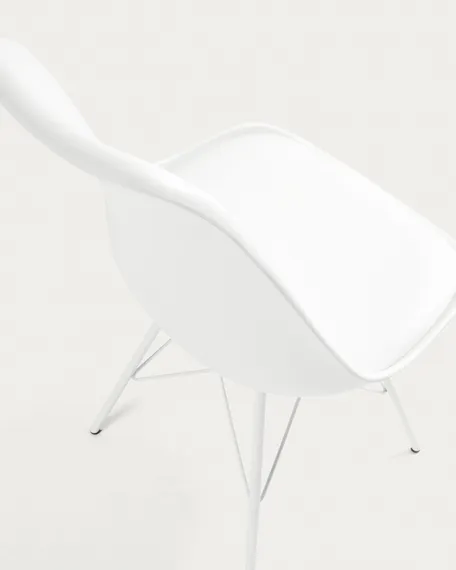 Стул Lars Metal белый