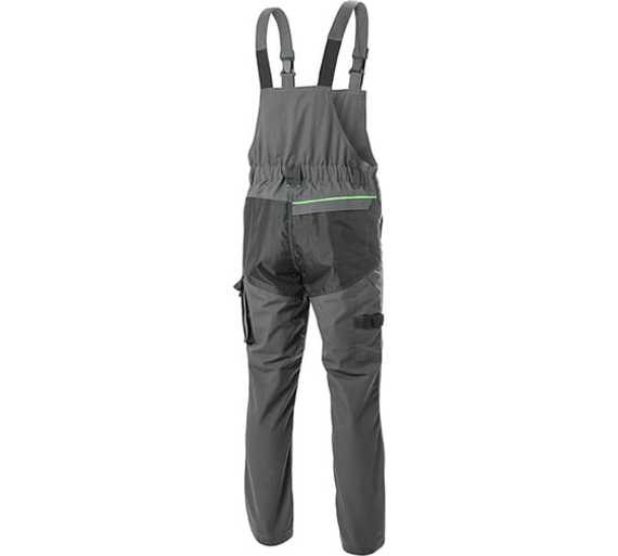 Полукомбинезон рабочий темно-серый LEMBERG Högert, арт. HT5K801