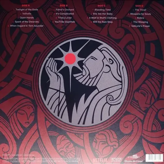 Hans Zimmer, Omer Benyamin, Steven Doar – Twilight Of The Gods - Soundtrack From The Netflix Series - Red & Black Marbled - 2LP