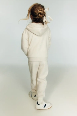 H&M Толстовка на молнии, светло-бежевый