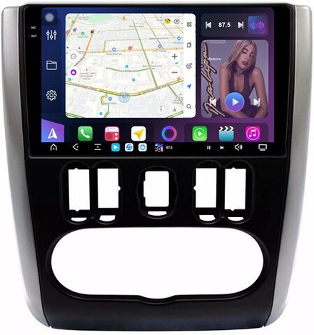 Магнитола для Nissan Almera 2013-2019 - FarCar XXL3229M монитор 9.5" 2K QLED на Android 13, TS20, 8+256Гб, CarPlay, 4G SIM-слот