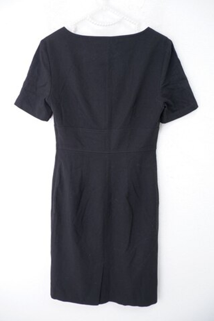 Платье Bessini черное с коротким рукавом 36 размер