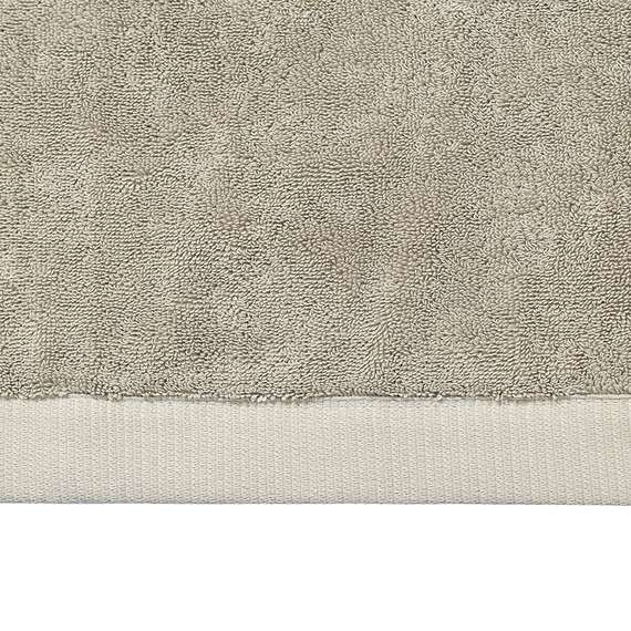 Полотенце банное бежево-серого цвета из коллекции essential, 90х150 см