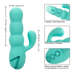 Мятный вибратор-кролик 15см с поступательными движениями California Exotic Dreaming Del Mar Diva Vibrador SE-4349-30-3