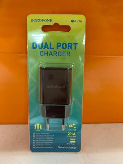 Сетевой блок Borofone BA53A (2.1A, 2USB)