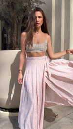 Топ-мини в пайетки