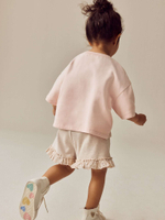 Футболка и шорты в комплекте для девочки Next E55-507, Розовый