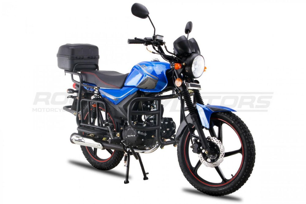 Мопед ROCKOT ALPHA TOURIST M-12 (синий глянцевый)