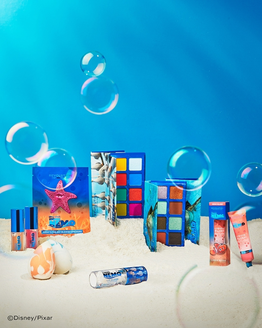 Makeup Revolution X Finding Nemo - палитра теней для век, 8,8 g