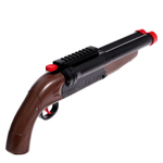 Ружье двустволка игрушечное с мягкими пулями, отстрел гильз