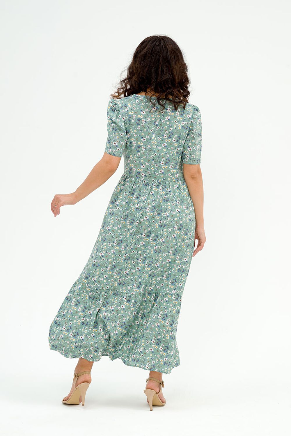 Платье Эвелина (44-52) Serenada ментоловый (Акция)