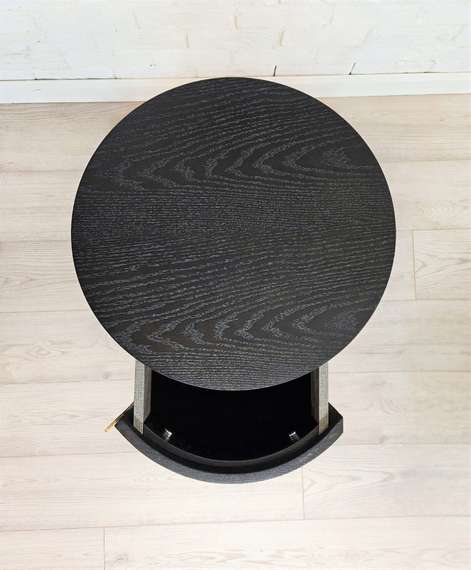 Прикроватная тумбочка/столик Stone с полкой и ящиком