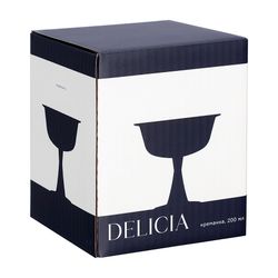 Креманка Delicia, 200 мл, янтарная